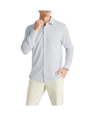 Men's Office-Leisure Collection Dry Tech Oxford Seamless Long Sleeve Shirt