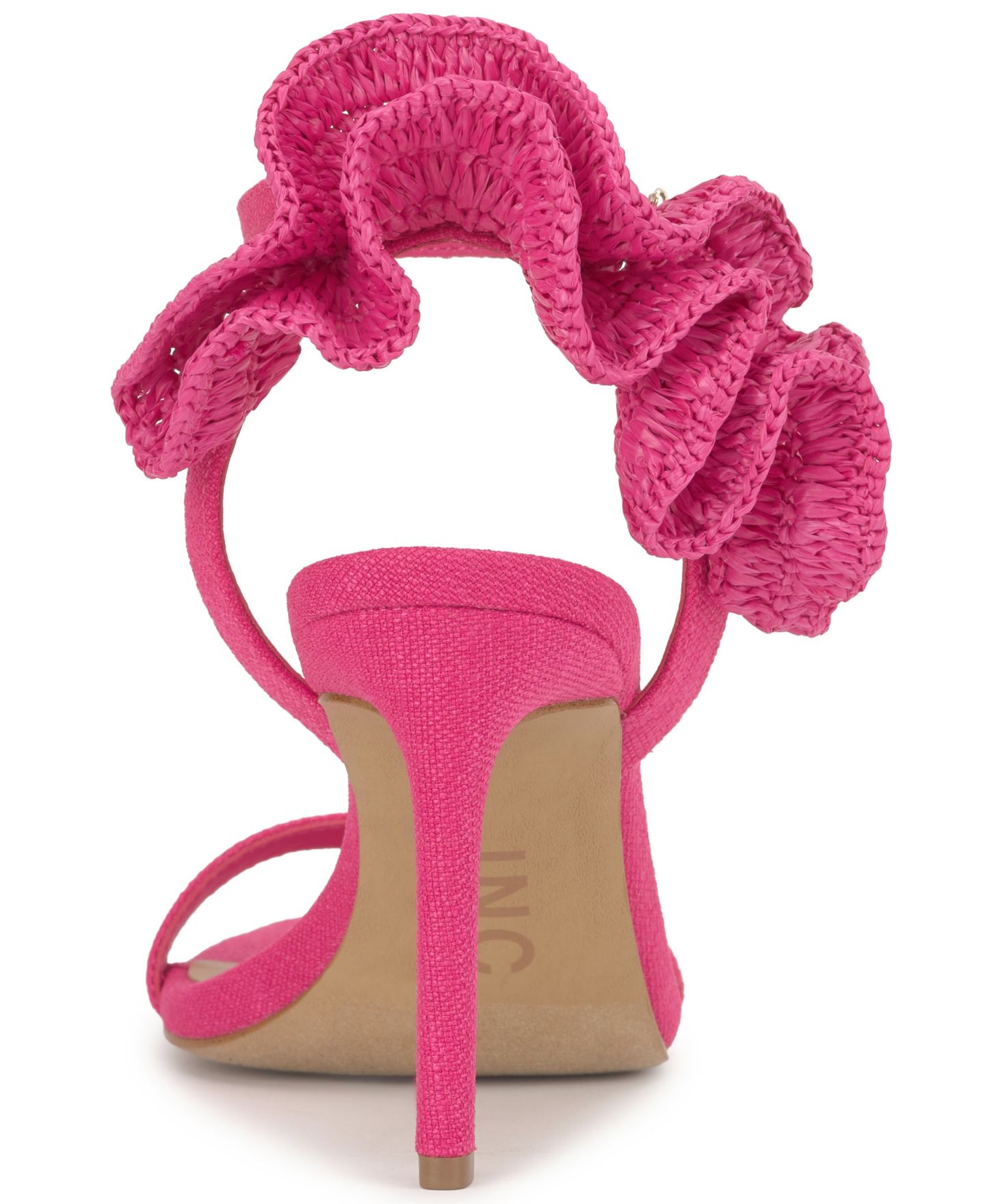 Женские сандалии I.N.C. International Concepts Azlea Pointed Toe Dress Sandals, цвет: Ягодный сорбет — фото 3