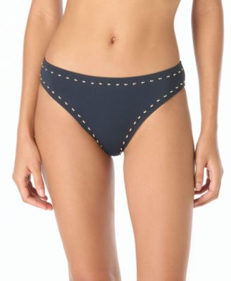 Women's High-Leg Pull-On Bikini Bottoms