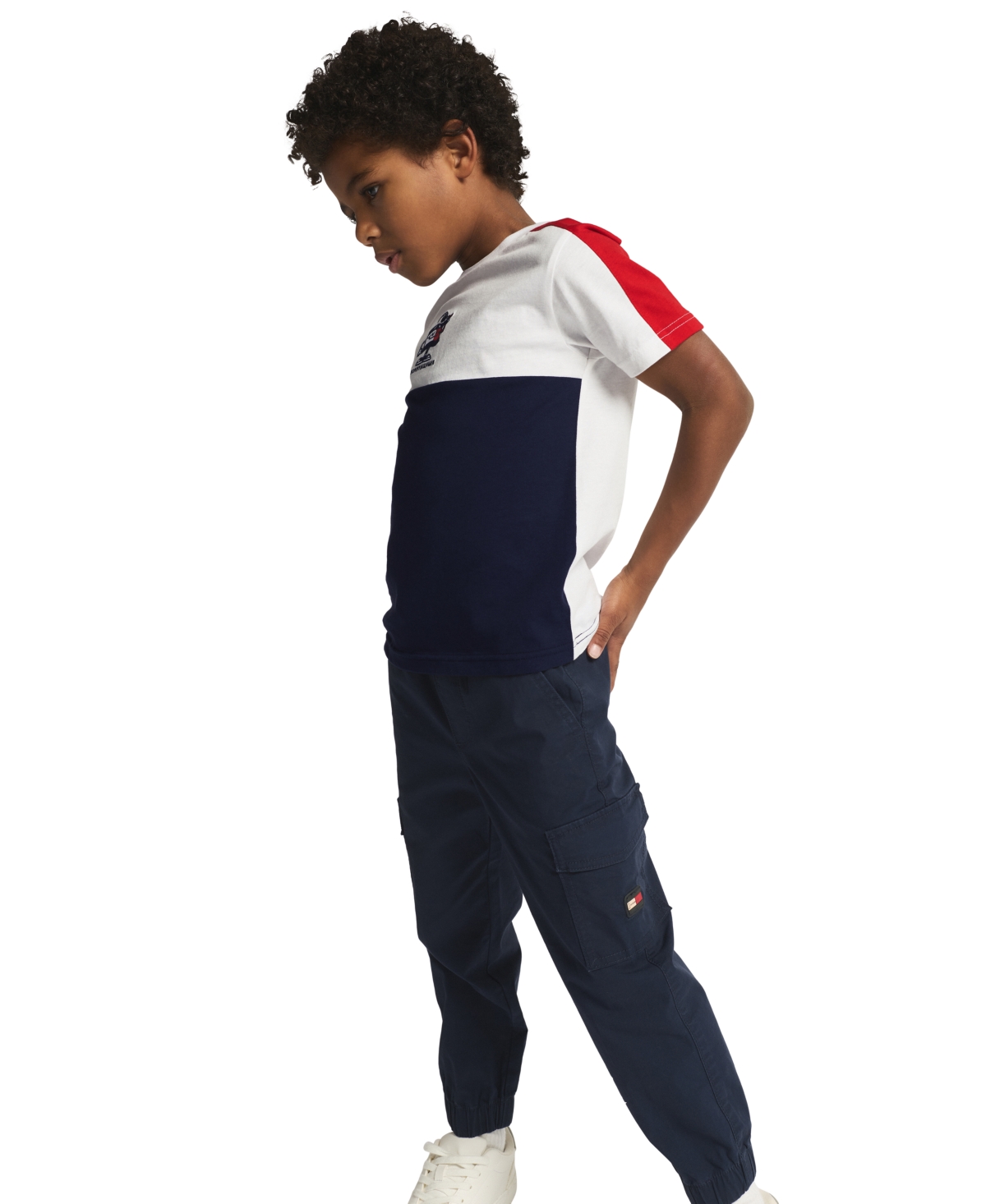 Tommy Hilfiger Boys' 2T-7 Short-Sleeve Crewneck T-Shirt