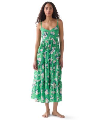 Women's V-Neck Cover-Up Dress