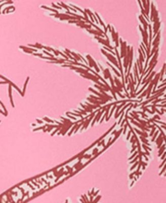 Women's Printed High-Cut Swim Bottoms