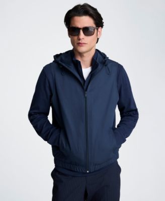 Men's Front Zip Hooded Jacket