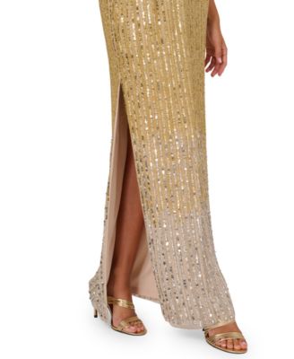 Women's Sleeveless V-Neck Gown