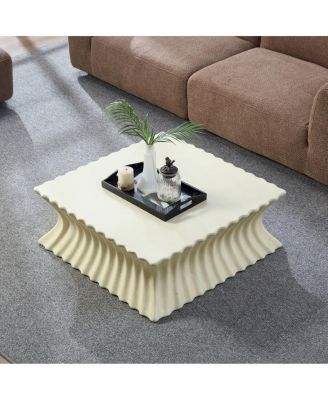 Vintage Fiberglass Coffee Table - No Assembly Required