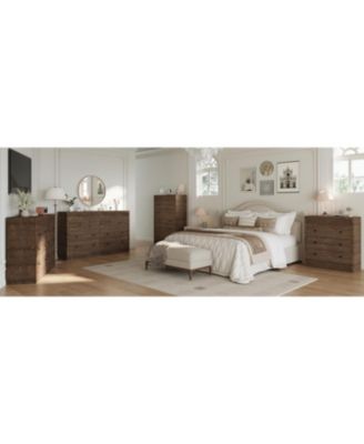 7 Drawer Dresser for Bedroom, 54" Wide Wooden Chest of Drawers