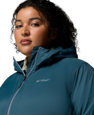 Plus Size Hooded Jacket