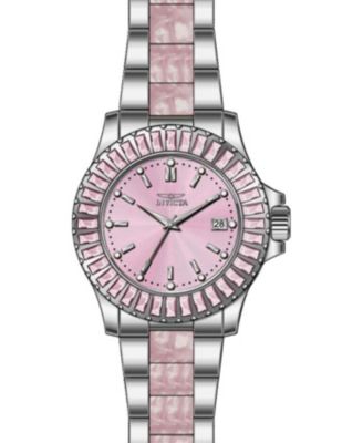 Women's 18875 Angel Quartz Pink Dial Watch