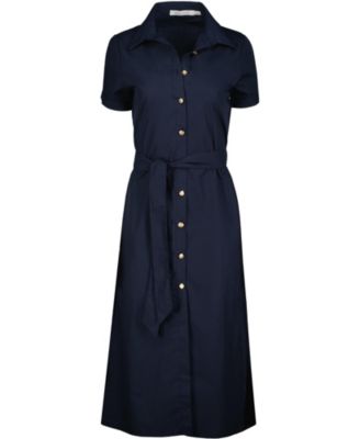 Women's BISHOP + YOUNG Lauren Button Front Shirt Dress