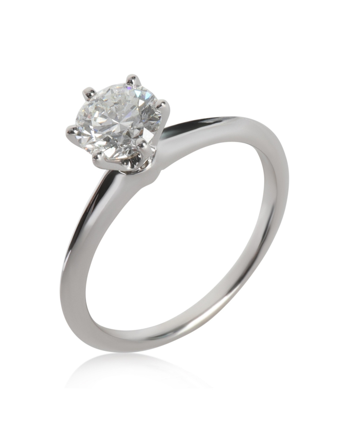 Pre-Owned Tiffany & Co ct Round Brilliant Diamond Engagement Ring