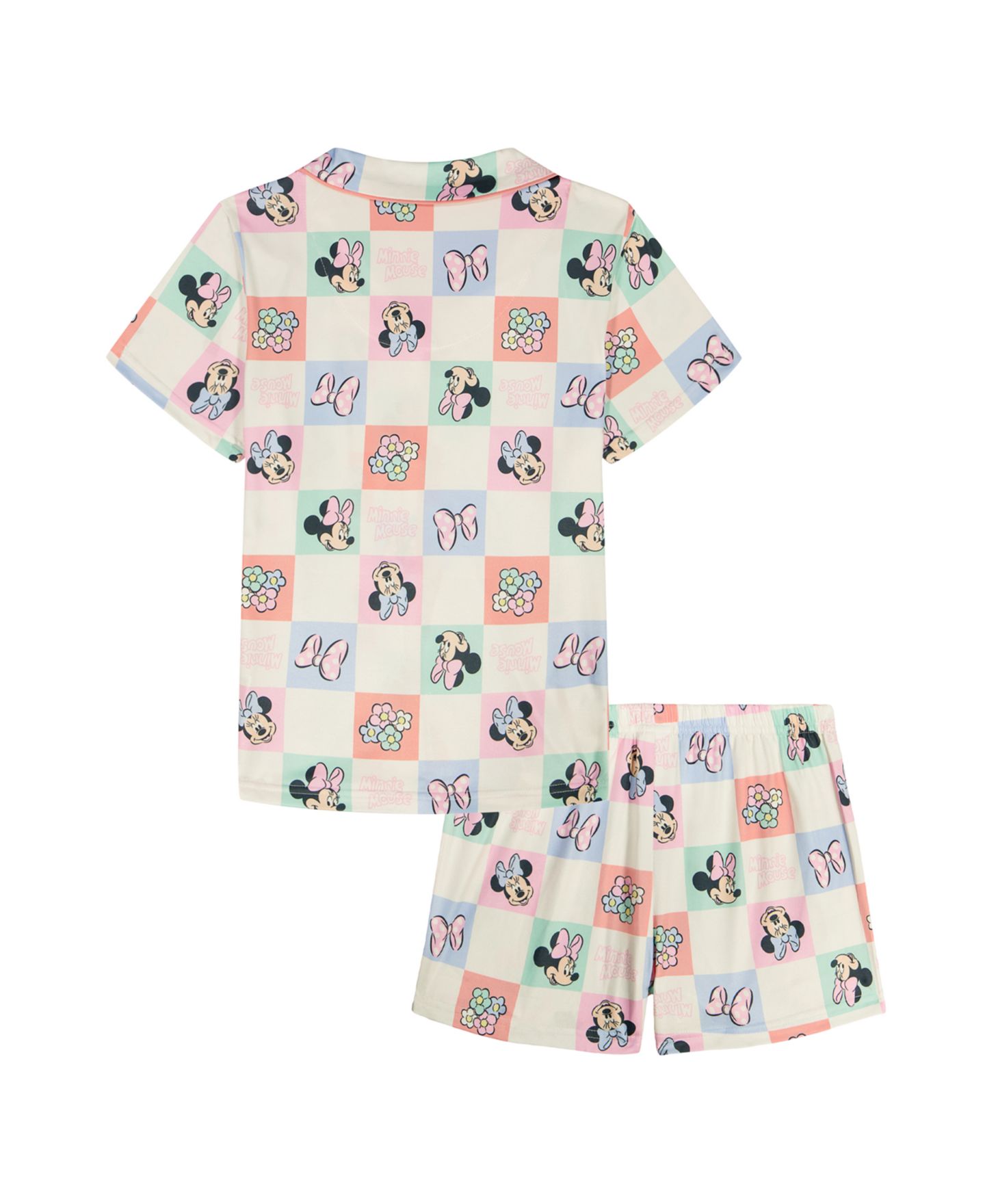 Детский комплект Minnie Mouse: топ с принтом и шорты, 2T-4T, цвет: Assorted — фото 2