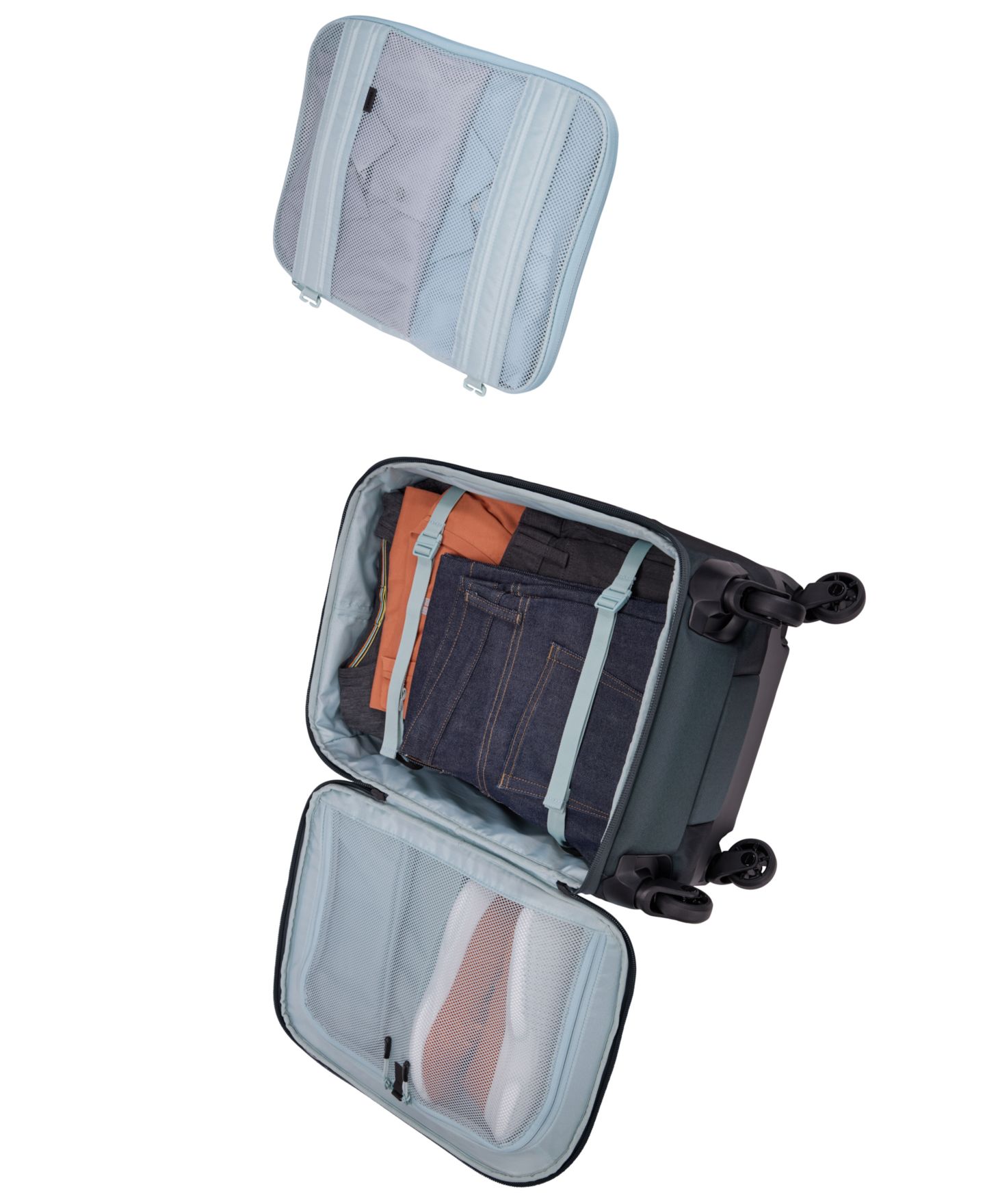 Чемодан Thule Subterra Small Carry-On Spinner, цвет: Тёмный сланцевый — фото 6