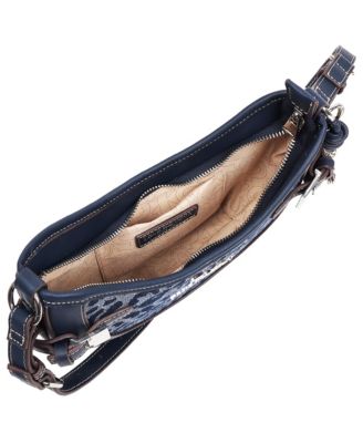 Blake Leopard Belted Hobo Bag