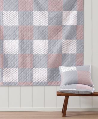 Ithaca Americana Patchwork Cotton Reversible 3-Pc. Quilt Set, King