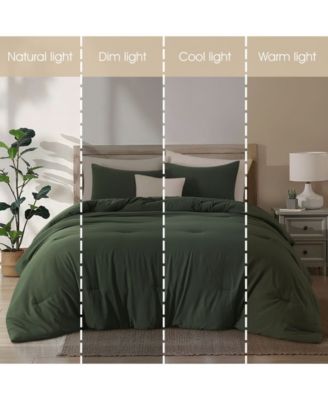 Anaya Solid 3-Pc. Comforter Set, Queen