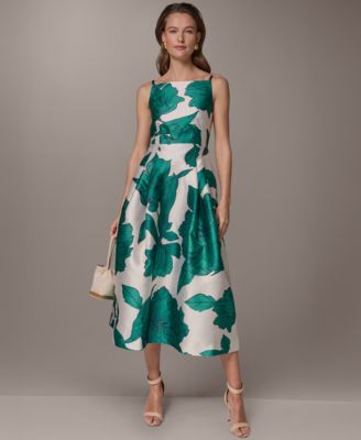  Women's Fit & Flare Midi Dress