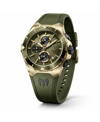 Men's Olive Green Dial Watch
