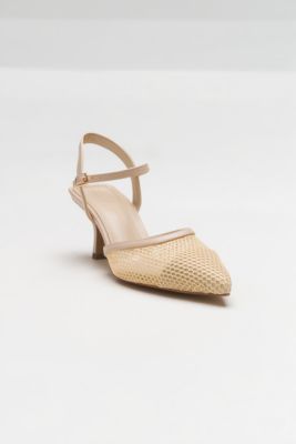 Women's Chic Mesh Pointed Toe Pump