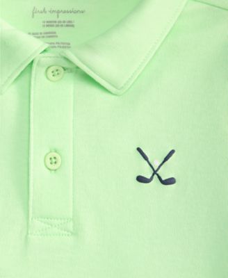 Toddler Boys' 2T-4T Mix and Match Golf Clubs Print Polo T-Shirt