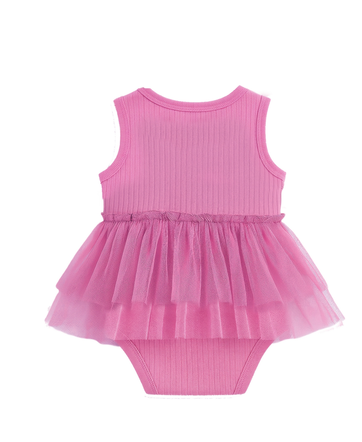 Disney Baby Girls' Minnie Mouse Print Bodysuit and Hat, 2-Piece Set