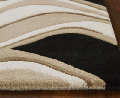 Eternity Waves 2'3" x 7'6" Runner Area Rug