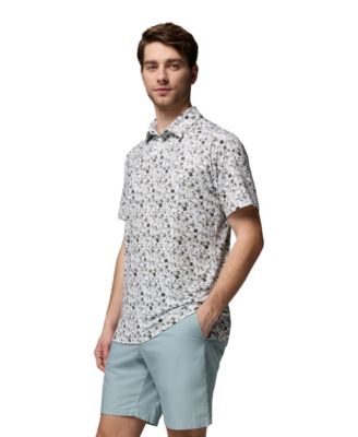 Men's Parsons Printed Short-Sleeve Polo Shirt
