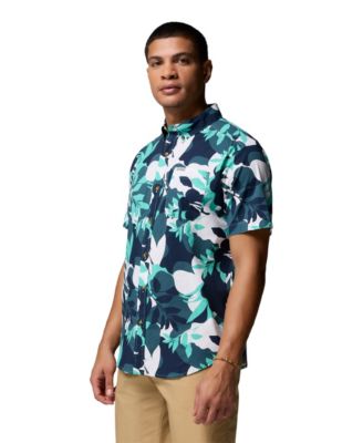 Men's Rapid Rivers Printed Short-Sleeve Shirt