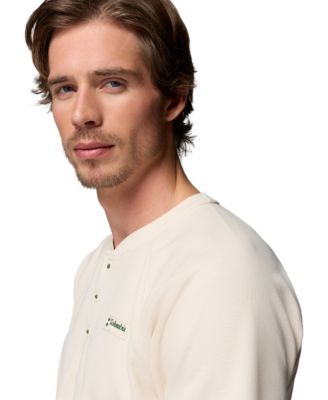 Men's Acker Rock Knit Short-Sleeve Henley Shirt