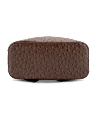 Remi Embossed Bow Medium Satchel Bag