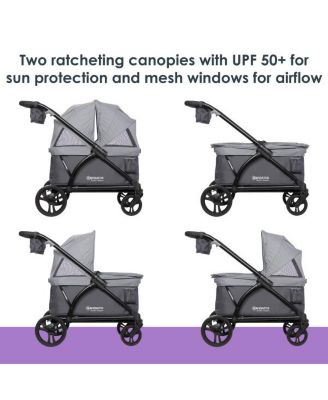 Kids Navigator 2-in-1 Stroller Wagon - Madrid Grey