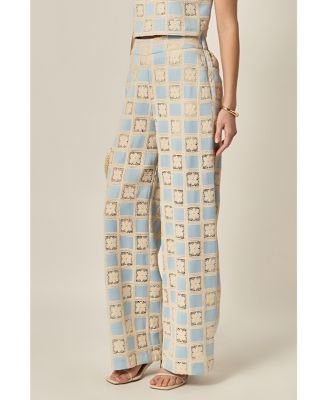 Women's Crochet Long Pants