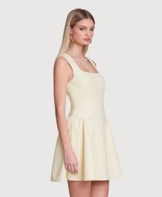 Women's Hip Flounce Mini Dress