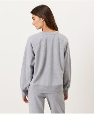 Women's Organic Cotton CloudKnit Raglan Crew Sweatshirts