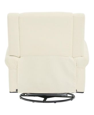Manual Recliner Nursery Chair Swivel Rocker Sofa for Living Room