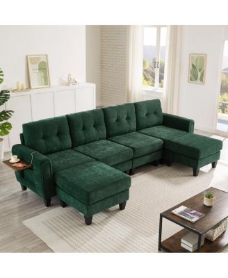  Modern U-shaped Sectional Sofa