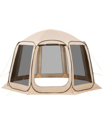 12 x 11 Ft Pop-Up Screen House Tent for 10-12 People