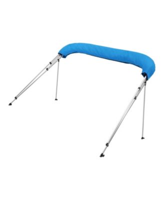 4 Bow Boat Bimini Top 8 Ft with Aluminum Frame