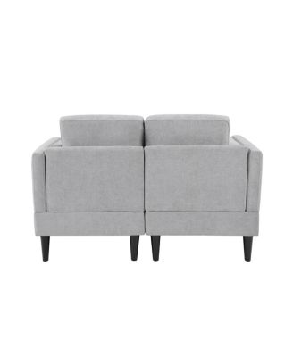  Modern Chaise Lounge Sofa Bed 53.5" Upholstered Sofa Couch