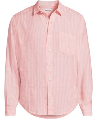 Men's Long Sleeve Linen Shirt