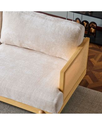 Rattan Weave Sofa: Vintage Charm, Modern Comfort, Durable Design