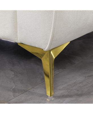 Streamdale Chesterfield Stanford Sofa, Tufted, Wrinkled Fabric, Loverseater