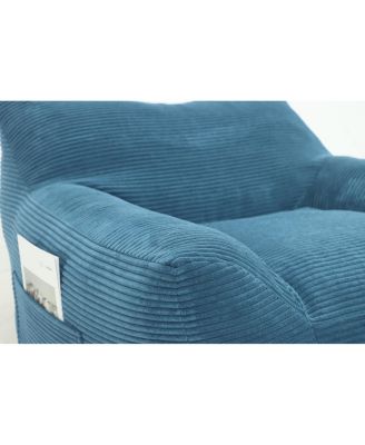  Oversized Comfy Bean Bag Chair for Adults - Lazy Sofa for Bedroom & Dorm