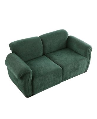 68.5" Modular Chenille Sofa with Iron Frame -  Living Room/Bedroom