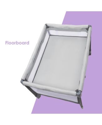 Kids Trend Comet Quick-Fold Playard with Hanging Bassinet