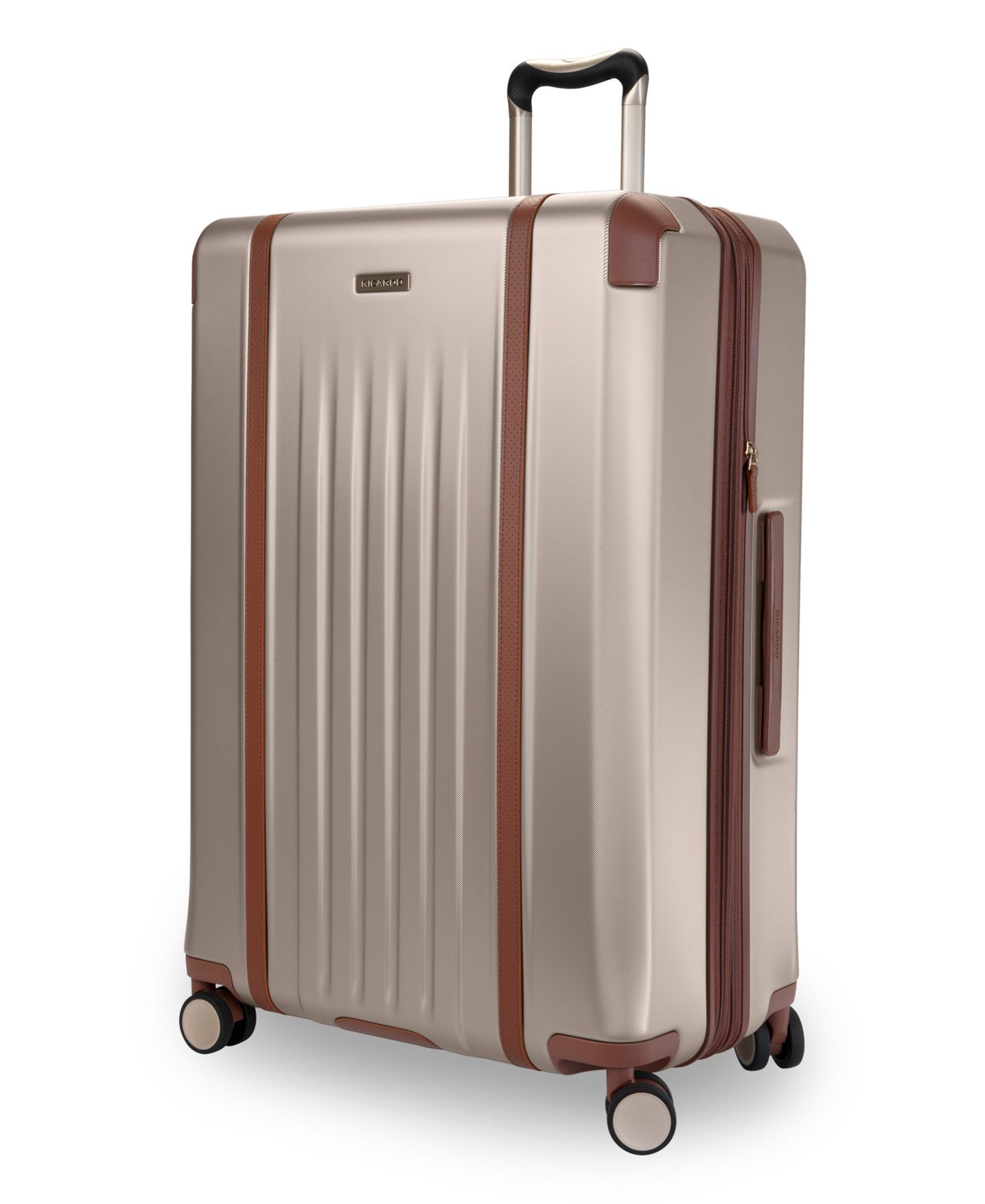 Чемодан Ricardo Montecito 2.0 Large Hardside Check-In Spinner Suitcase, цвет: Шампань — фото 2