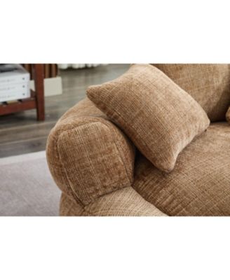 Streamdale Foam Bean Bag Chair w/ Soft Chenille Cover