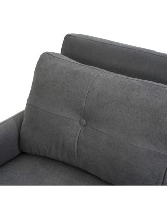 3-in-1 Convertible Sleeper Sofa Bed with Pillow & Pocket