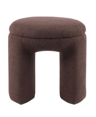 Emery 18" U-Shaped Upholstered Ottoman