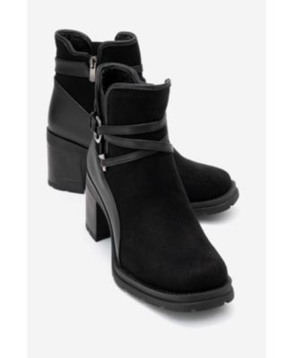 women's Wern Block Heel Ankle Boot
