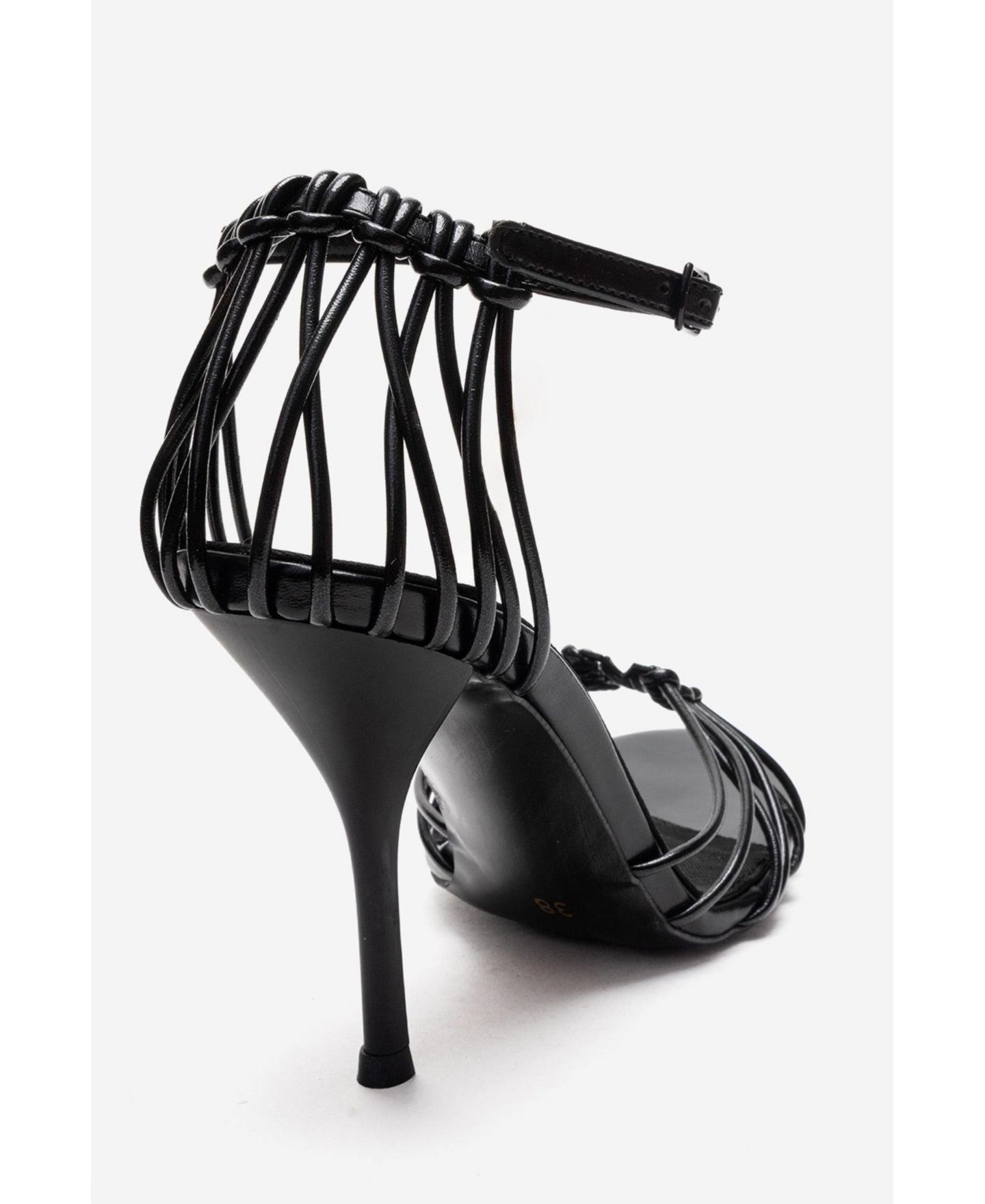 Женские сандалии Prologue Shoes Arona Ankle Strap Stiletto, цвет: Чёрный — фото 3